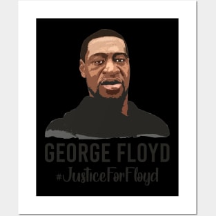 Memory George Floyd Justice For Floyd Black Lives Matter Posters and Art